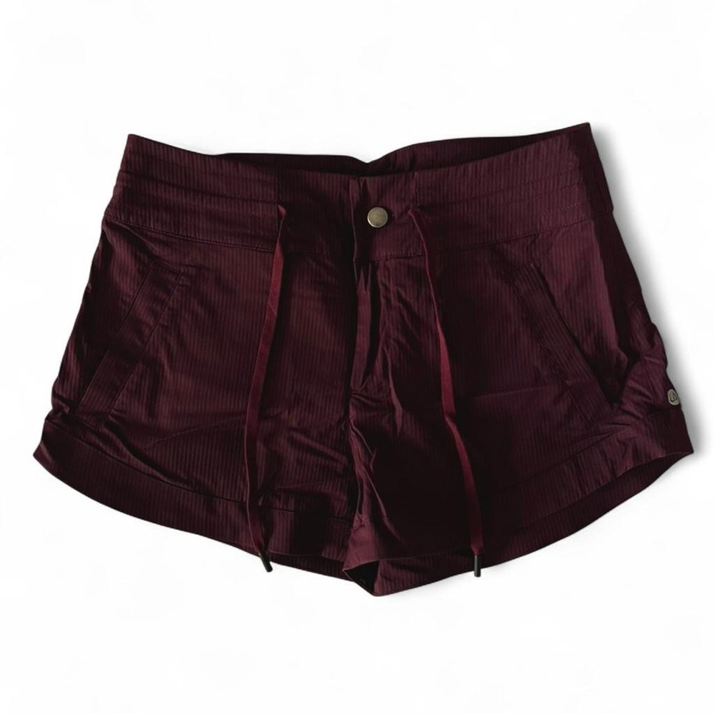 CRZ Yoga Burgundy Shorts